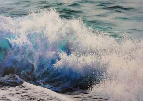 Marina Syntelis (b.1975) 'Rough Sea II'